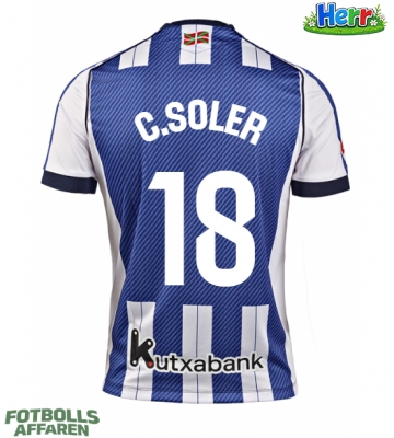Real Sociedad Carlos Soler #18 Hemmatröja 2025-26 Kortärmad